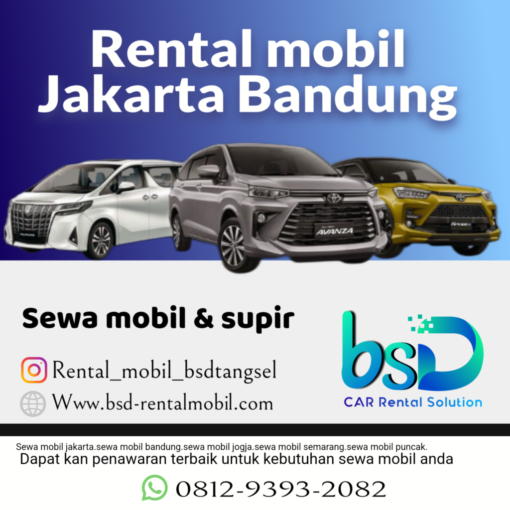 Rental mobil jakarat&Bandung